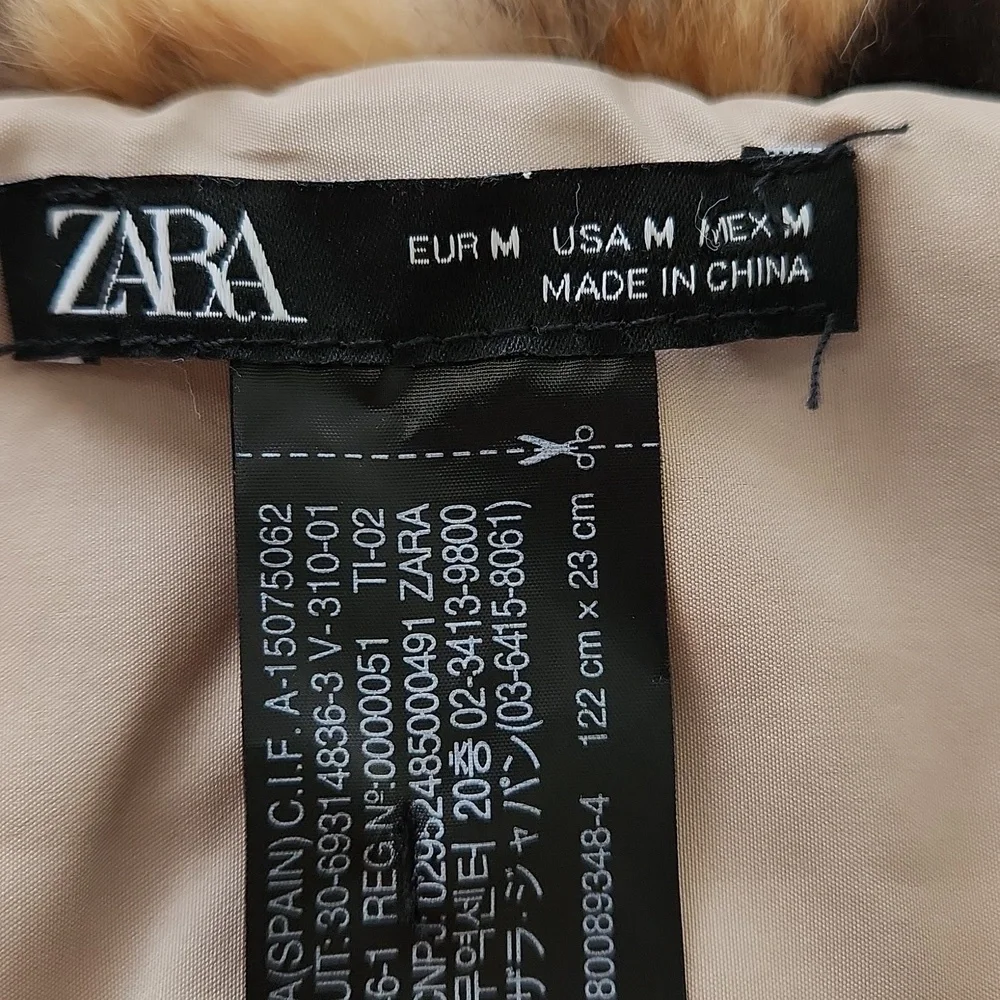 Zara faux fur